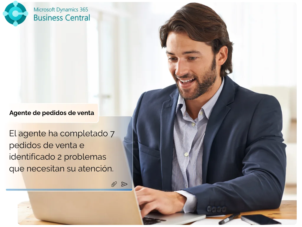 agente de ventas business central ia