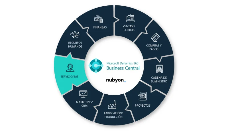 business central modulo de SAT