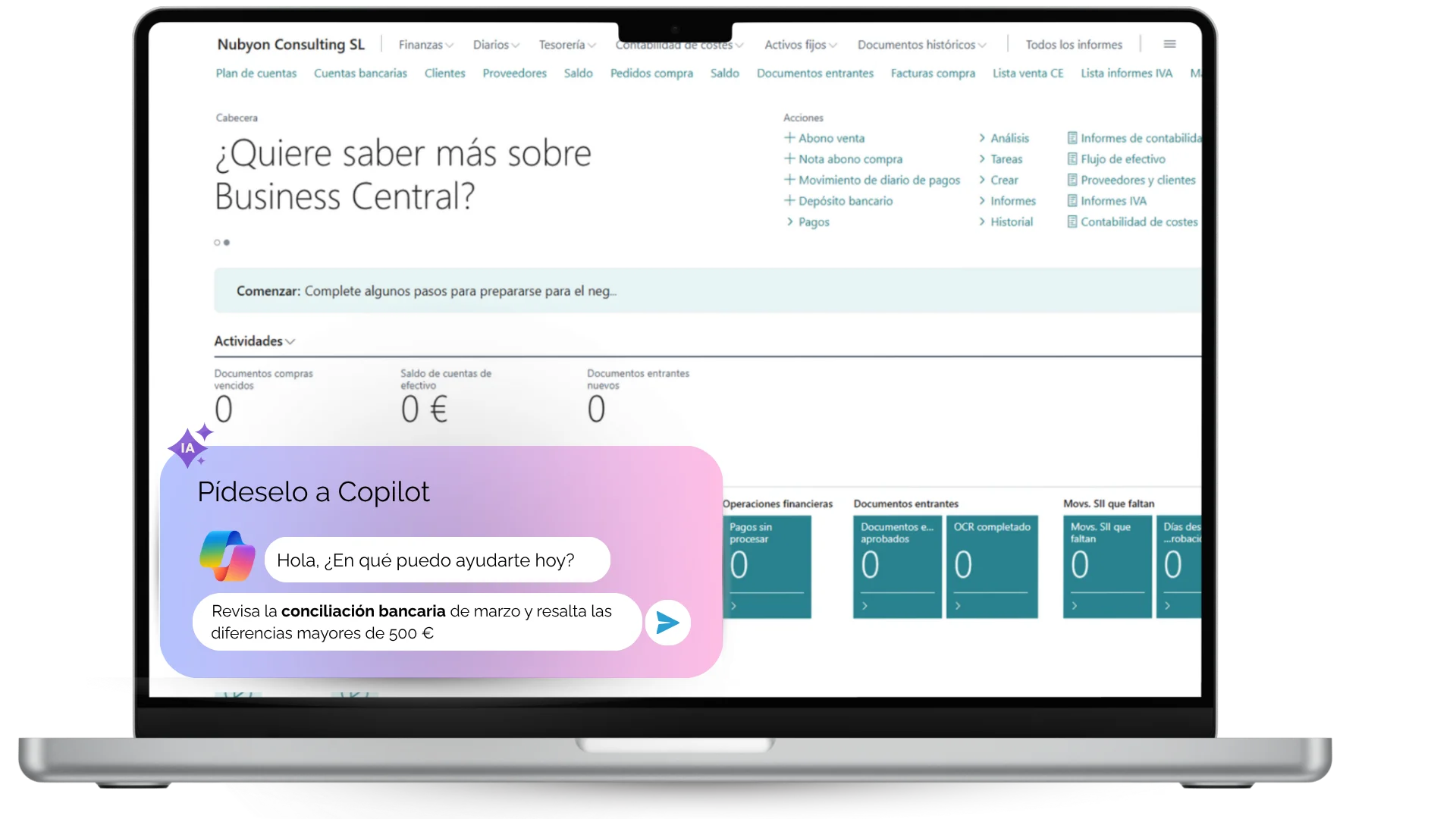 software de finanzas y contabilidad